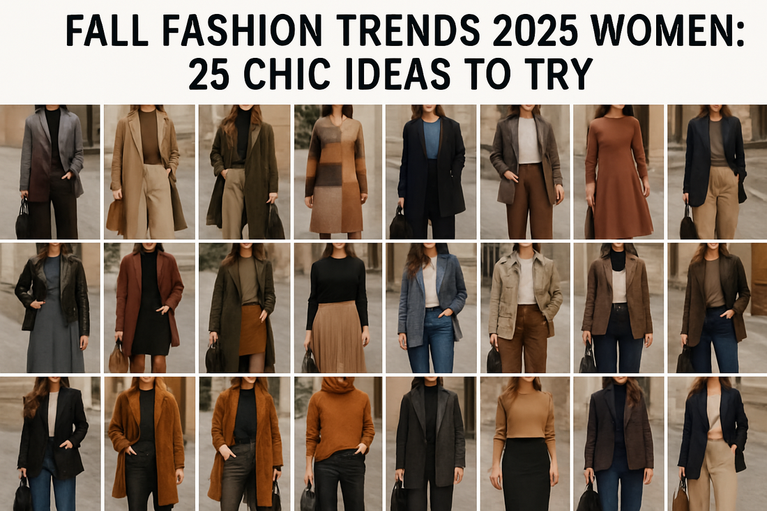 Fall Fashion Trends 2025 Women: 25 Chic Ideas To Try