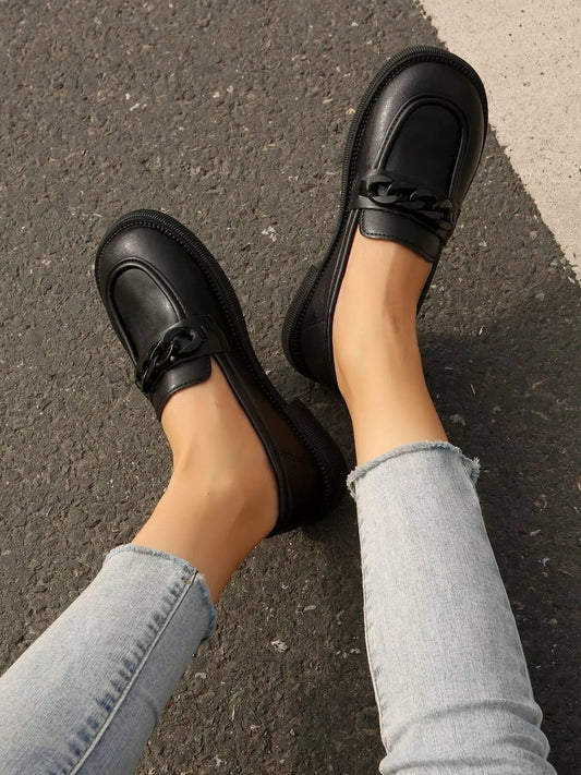Round Toe Flats Loafers