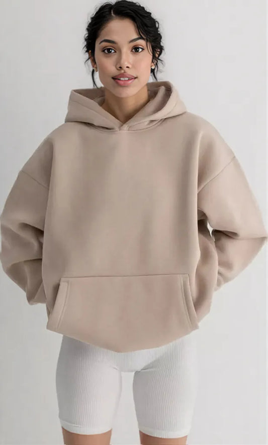 Kangaroo Pocket Long Sleeve Hoodie