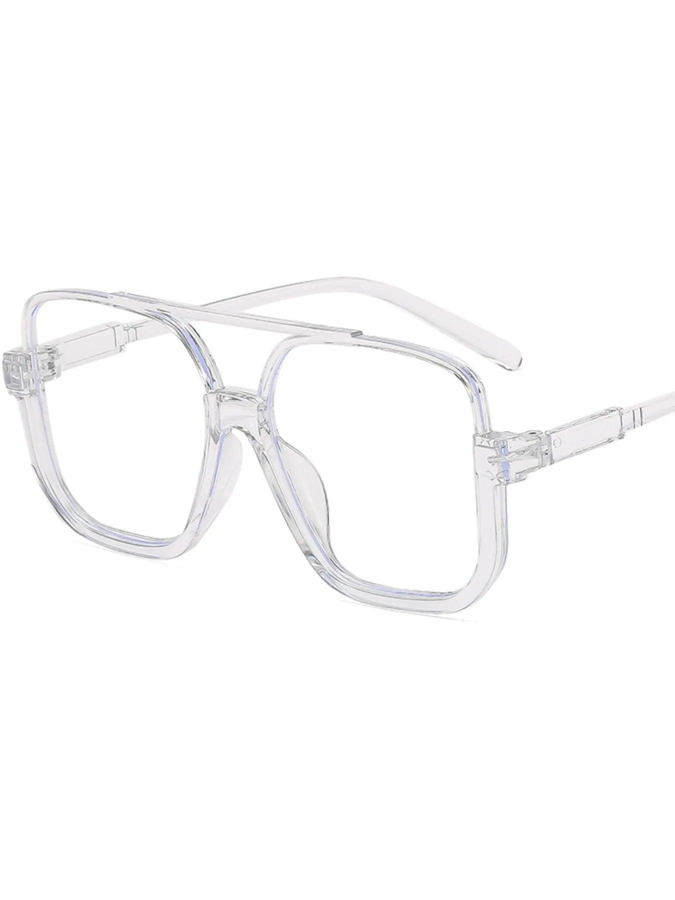 Oversized Square Frame Fashion Sunglasses styleH One Size