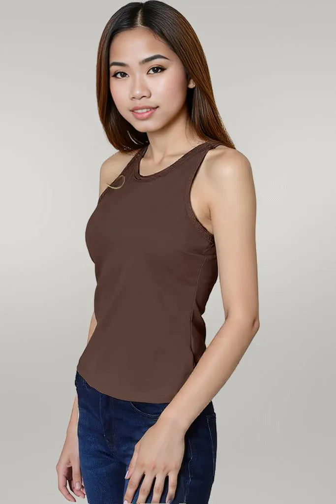 Basic Bae Full Size Round Neck Racerback Tank