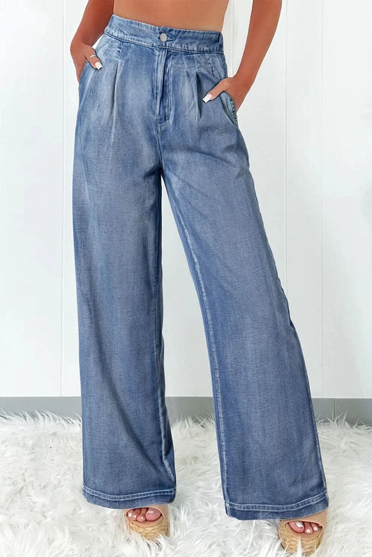 High Waist Wide Leg Jeans Medium