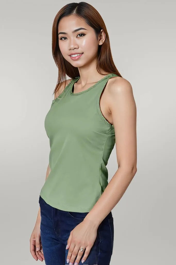 Basic Bae Full Size Round Neck Racerback Tank