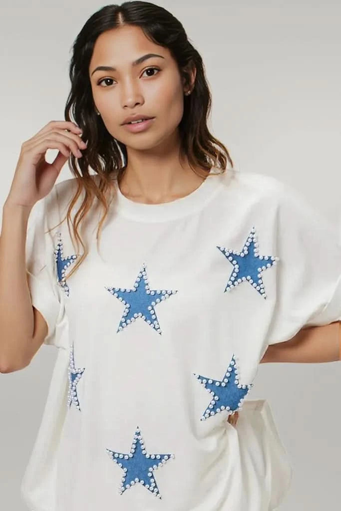 BiBi Fourth Of July Terry T-Shirt