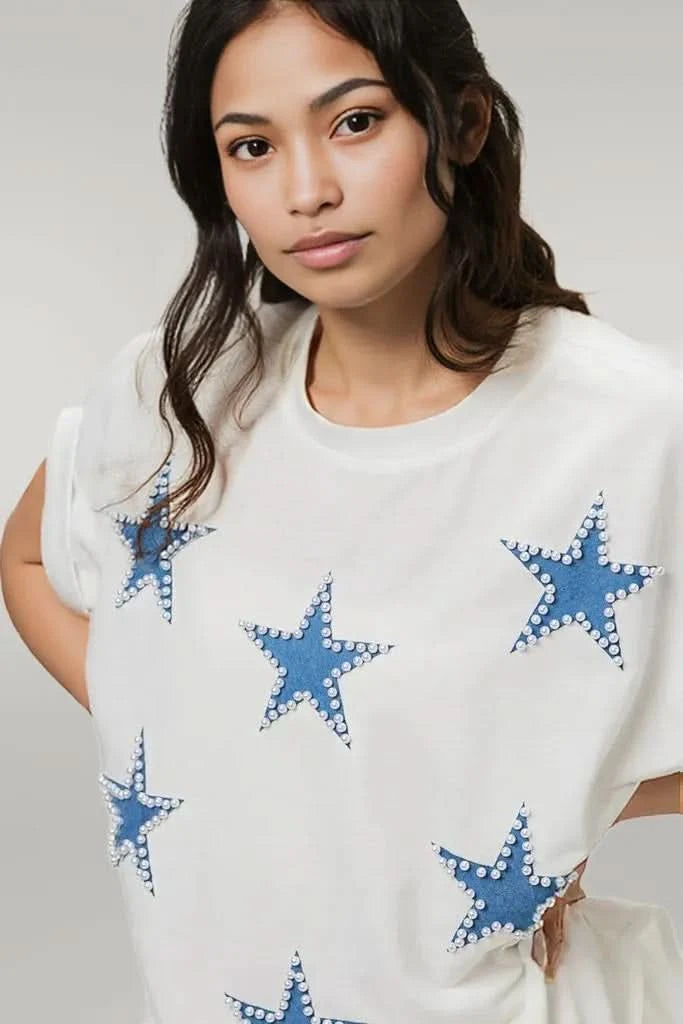 BiBi Fourth Of July Terry T-Shirt