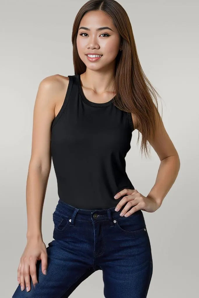 Basic Bae Full Size Round Neck Racerback Tank