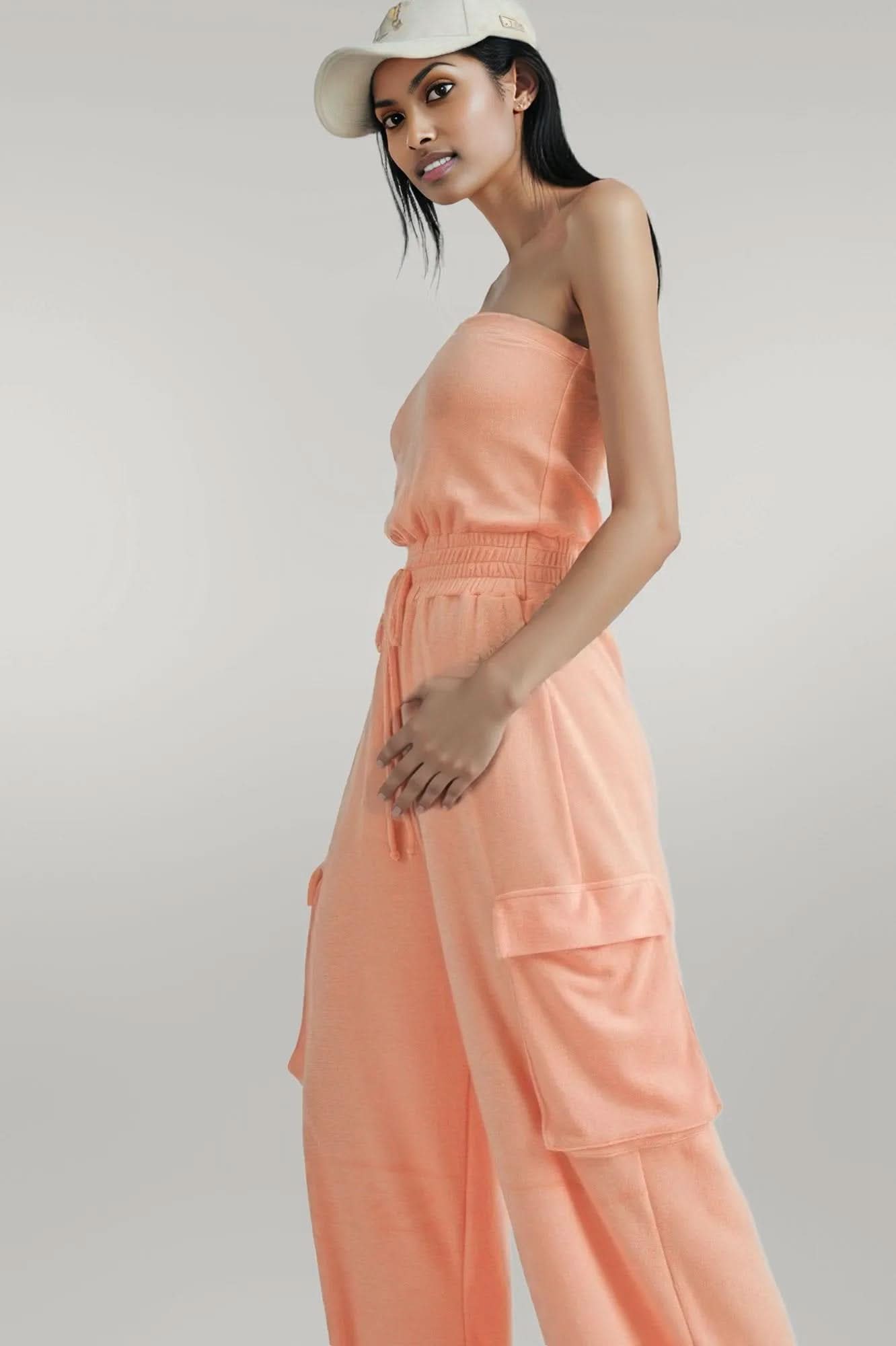 Tube Top Jumpsuit Romper