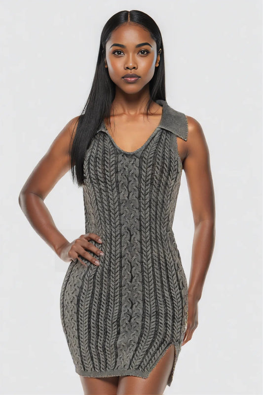 Mineral Wash Dress L