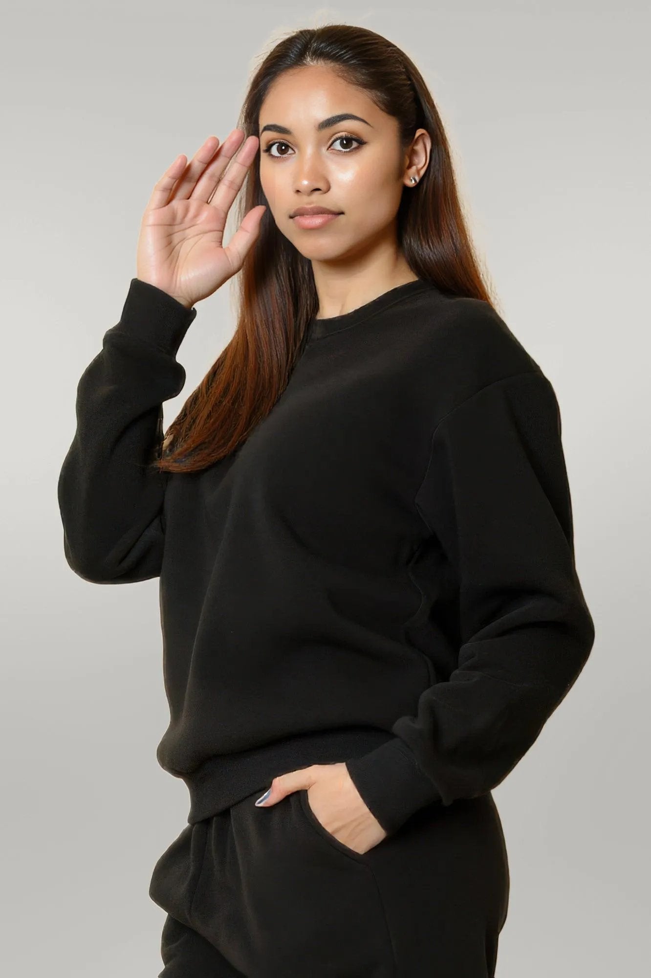 Classic Poly Fleece Crewneck Pullover