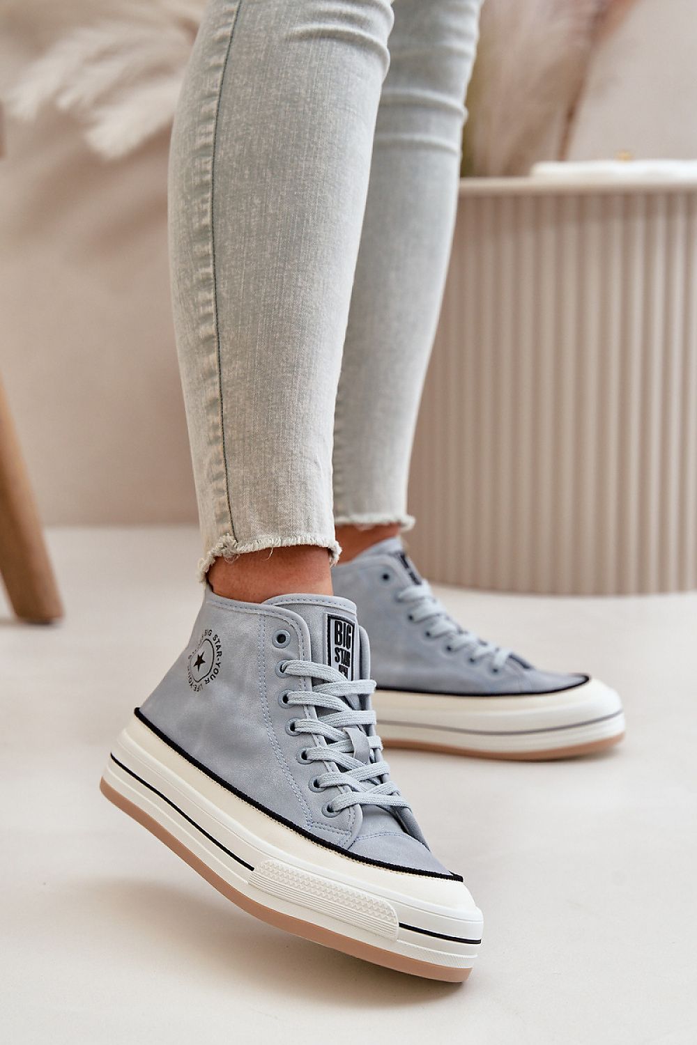 Big Start Suede Sneakers Step in style blue
