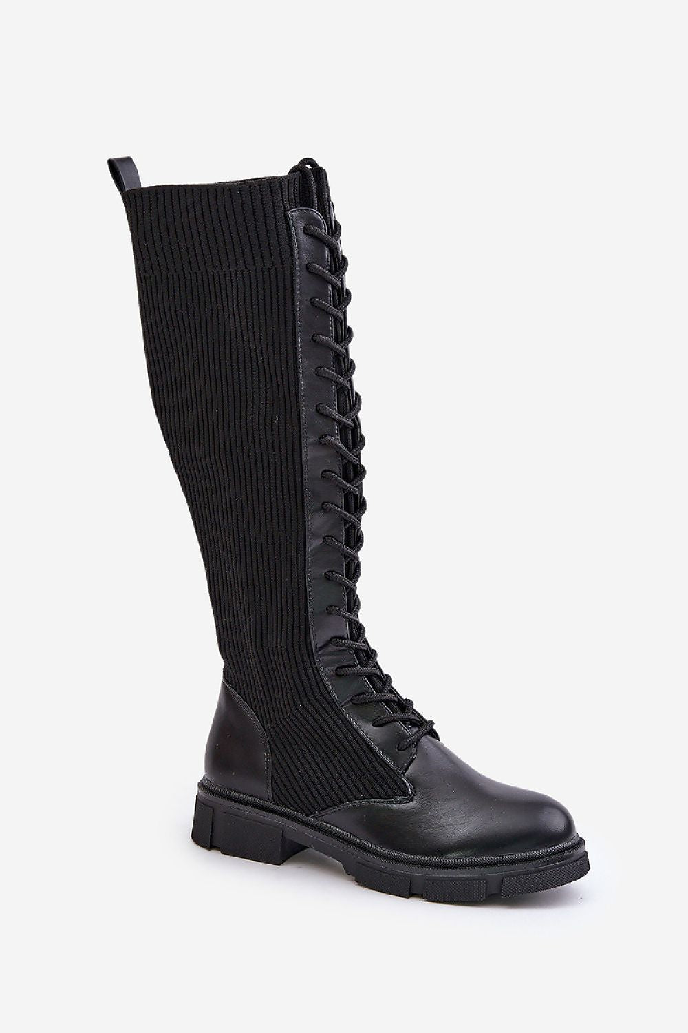 Step in style Combination Thigh-Hight Boots