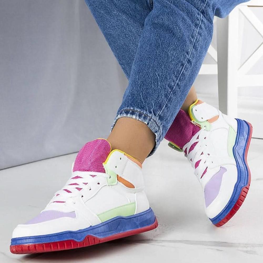 Elizabeth colorful ankle Sneakers
