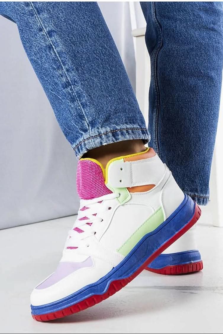 Elizabeth colorful ankle Sneakers