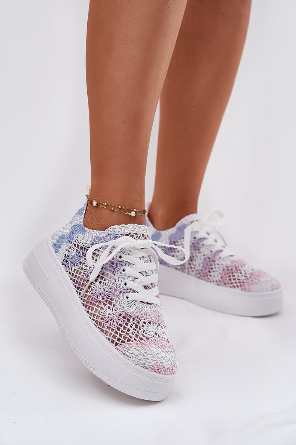 Step in style Platform sneakers multicolor