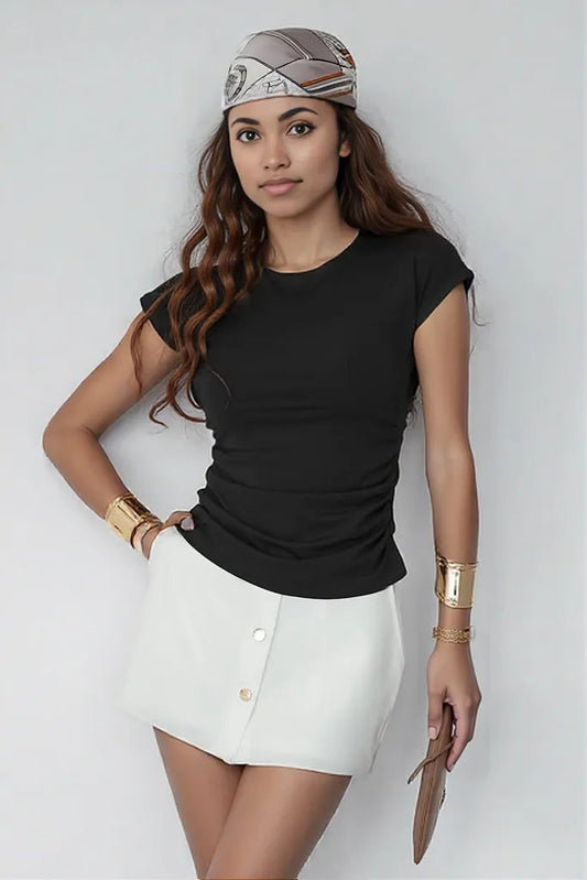 LaBalancia short-sleeved T-Shirts black