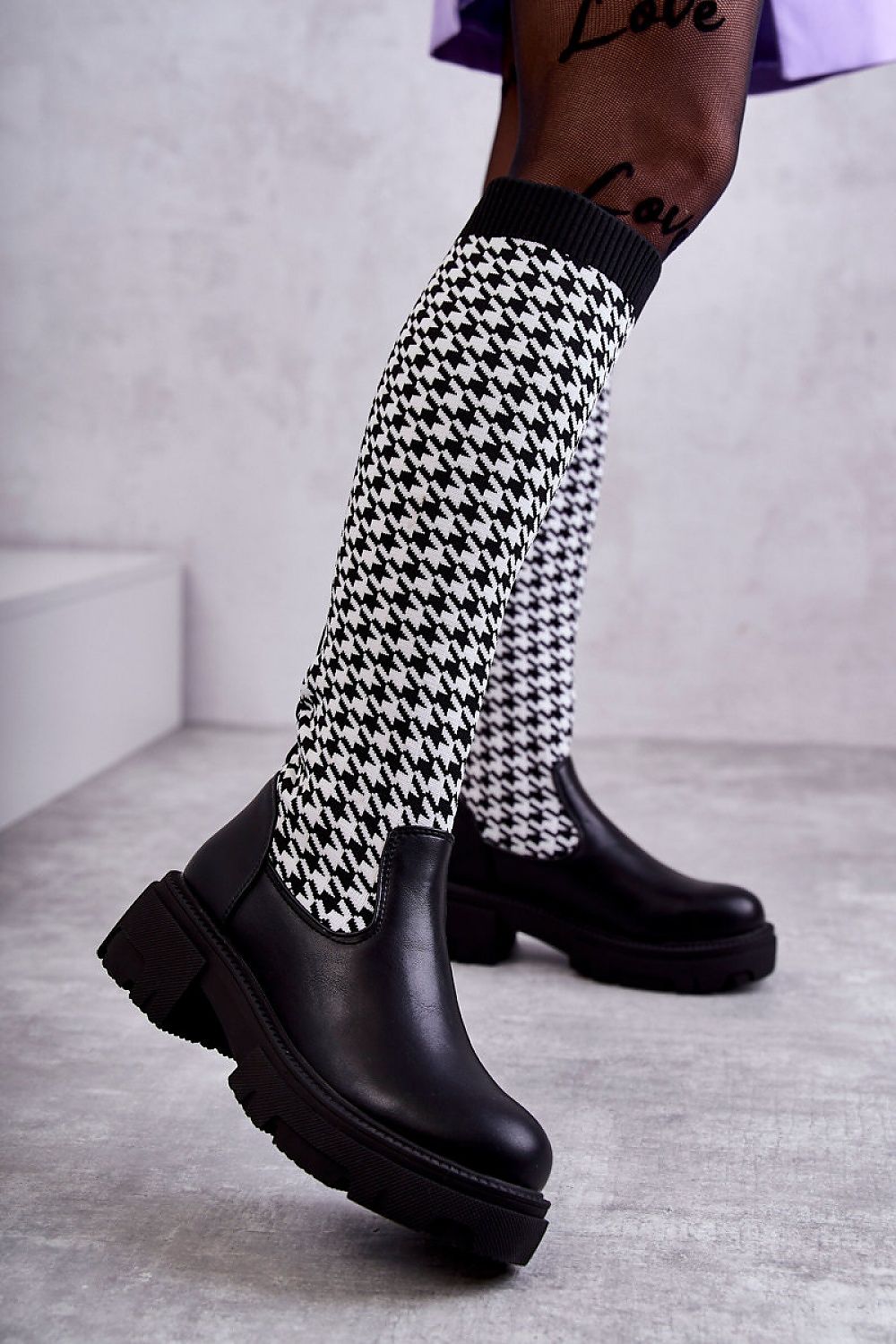 Step in style Thigh-High Boots black