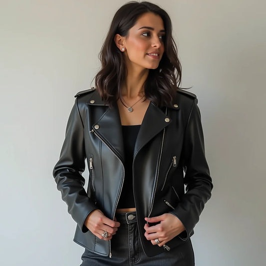 Vegan Leather Jacket For Women - Vegan Leather Jacket for Women Sizing and Care Guide