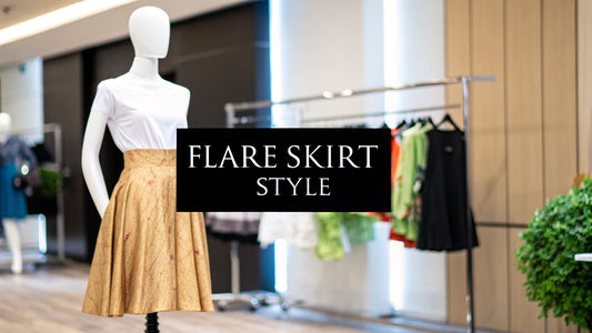 How to Style a Flare Skirt Dress