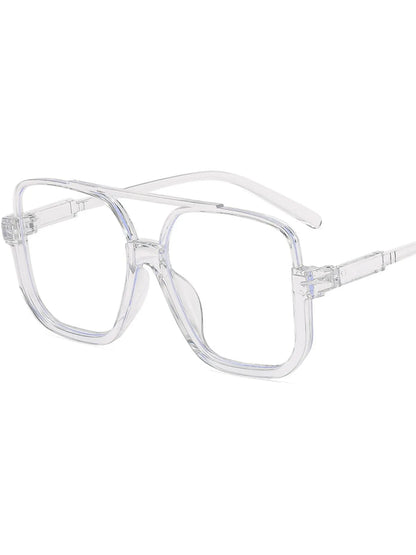 Oversized Square Frame Fashion Sunglasses styleH One Size