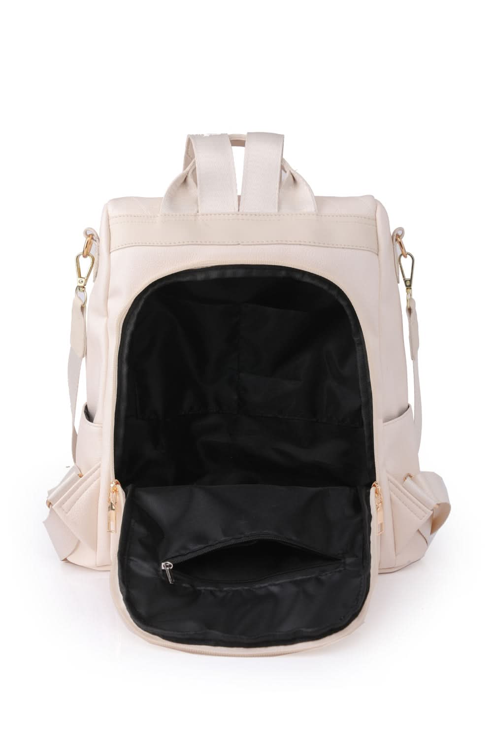 Pom-Pom Zipper Backpack