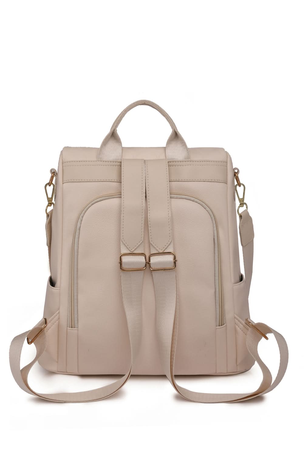 Pom-Pom Zipper Backpack