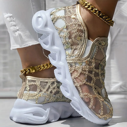 Breathable Mesh Platform Athletics