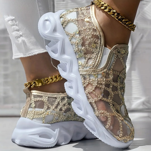 Breathable Mesh Platform Athletics