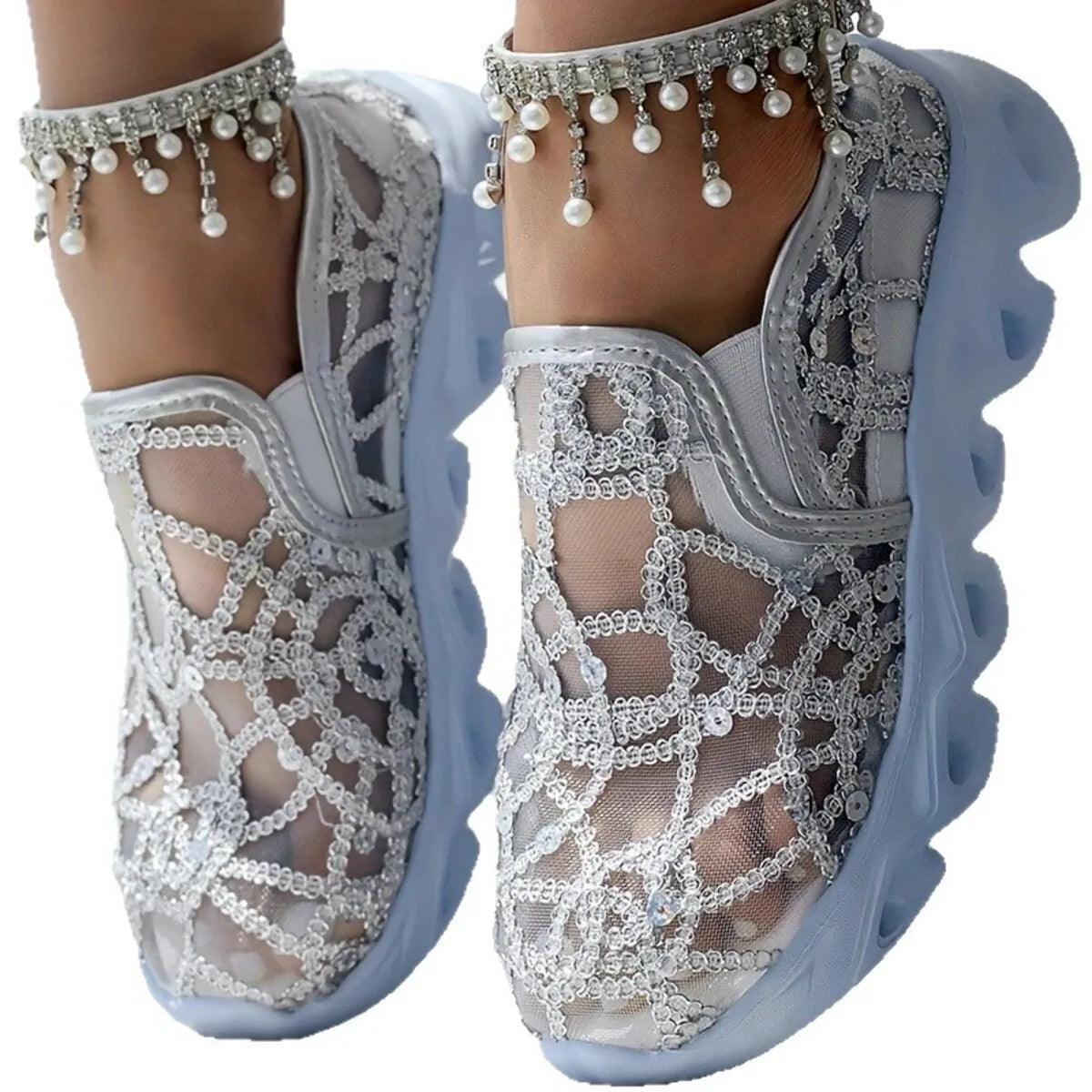 Breathable Mesh Platform Athletics