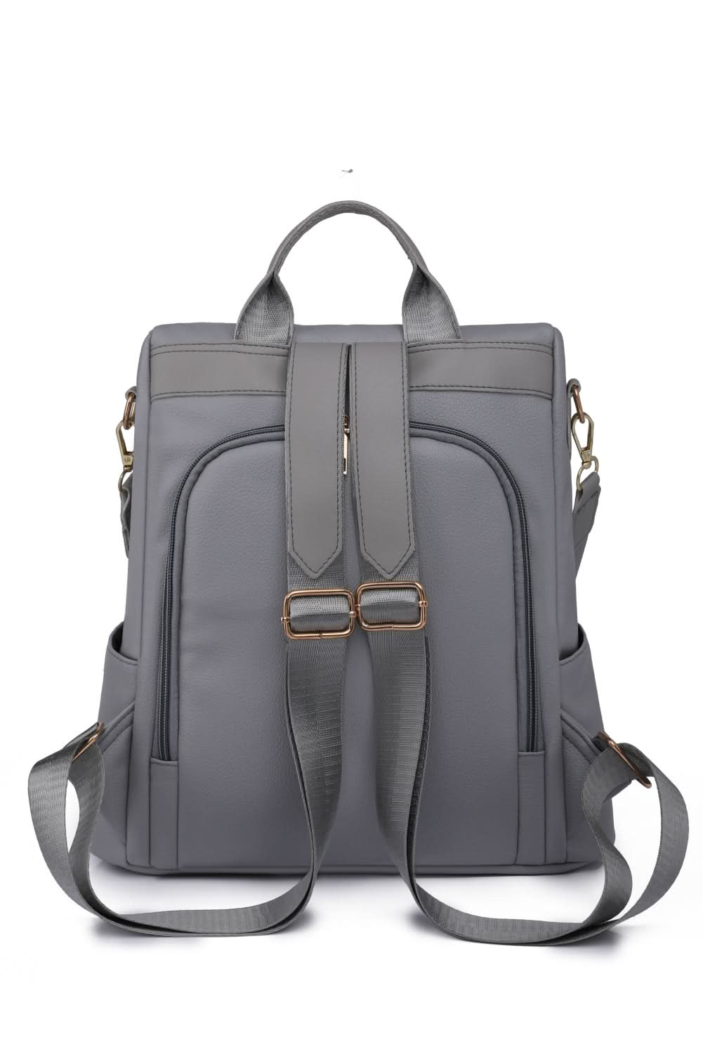 Pom-Pom Zipper Backpack