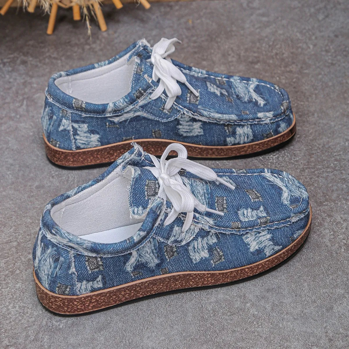 Lace Up Platform Sneakers