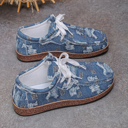 Lace Up Platform Sneakers