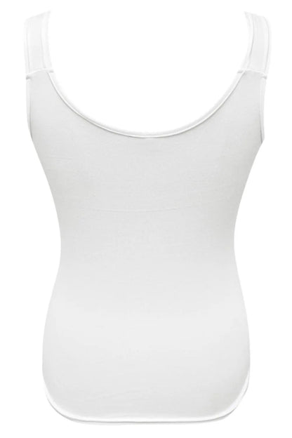 Full Size Lace Detail V-Neck Tank
