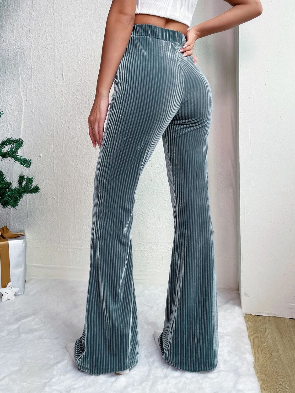 High Waist Flare Pants