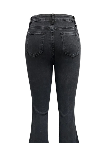 Flare Jeans with Pockets