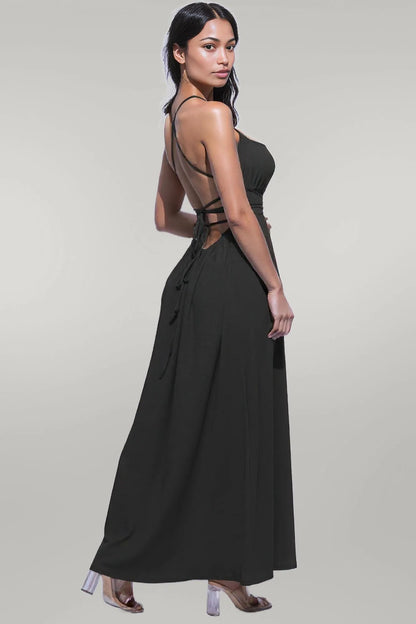 Side Slit Maxi Dress