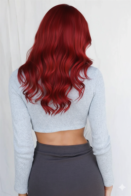 Ruched Cut-Out Detail Long Sleeve Knit Crop Top
