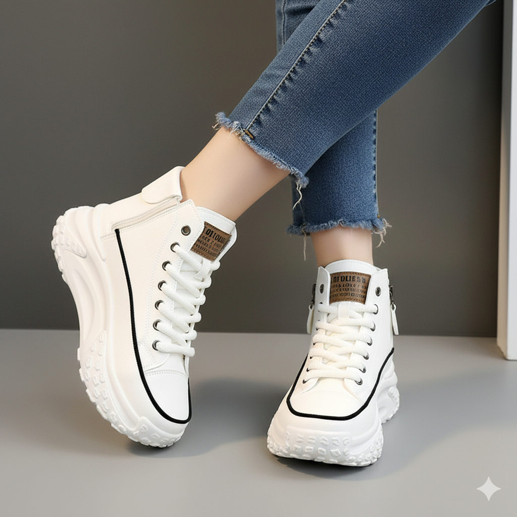Women's High-Top Casual Sneakers