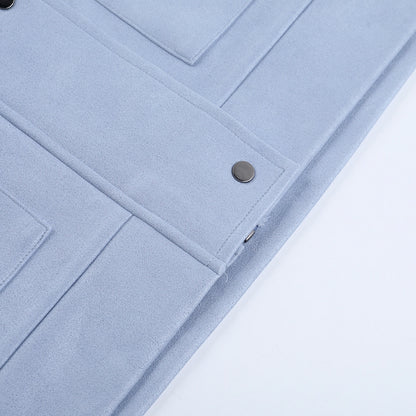 Casual Jacket Polo Collar Jacket