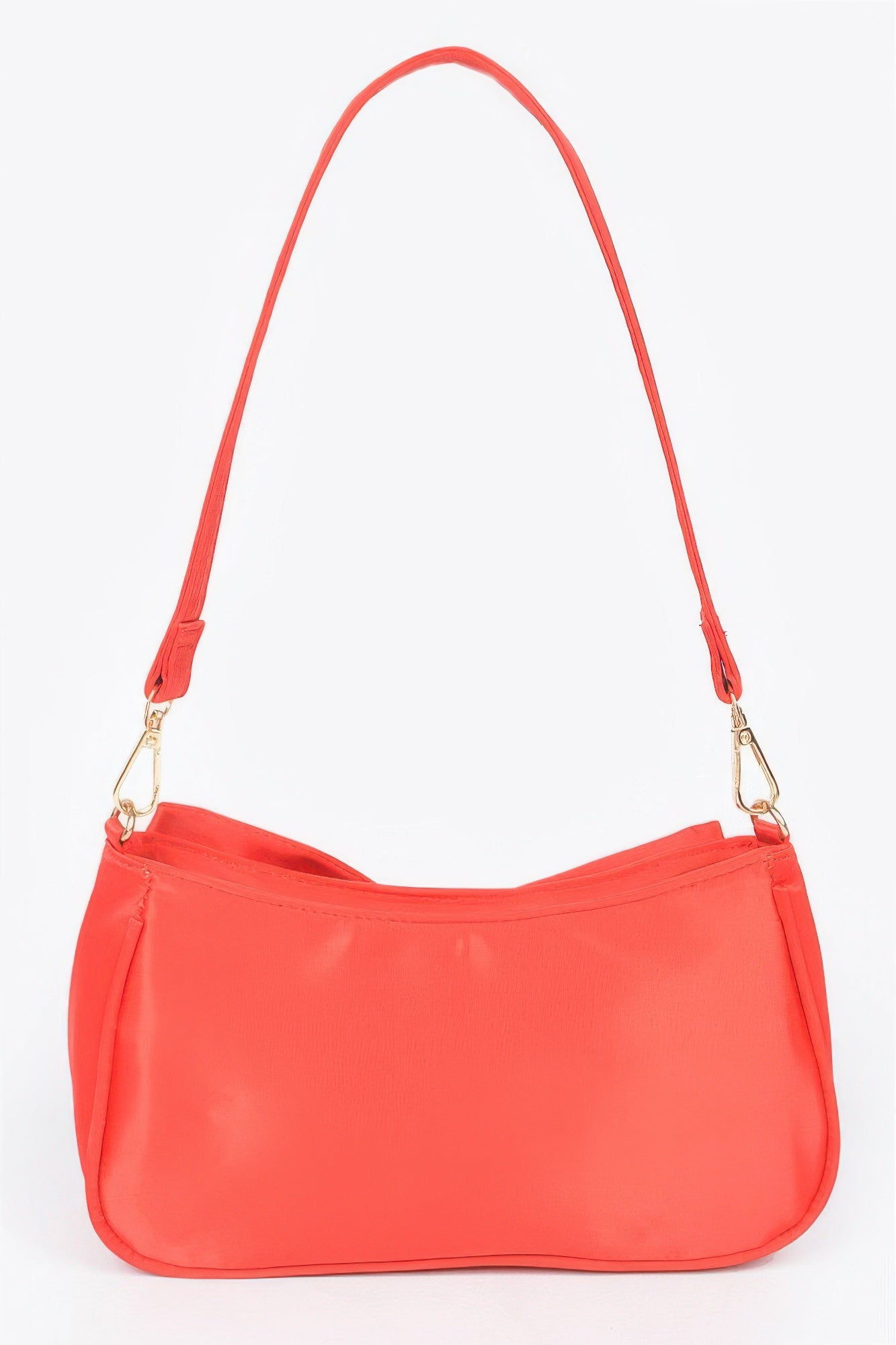 Satin Bow Front Shoulder Bag