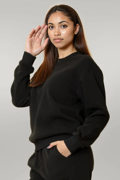 Classic Poly Fleece Crewneck Pullover