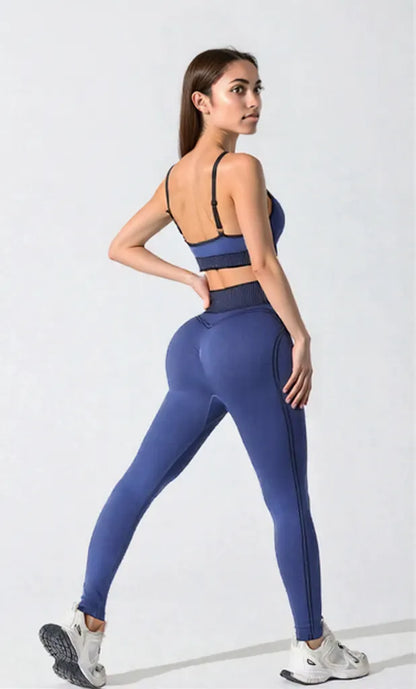 Scoop Neck Cami and High Waist Leggings Active Set