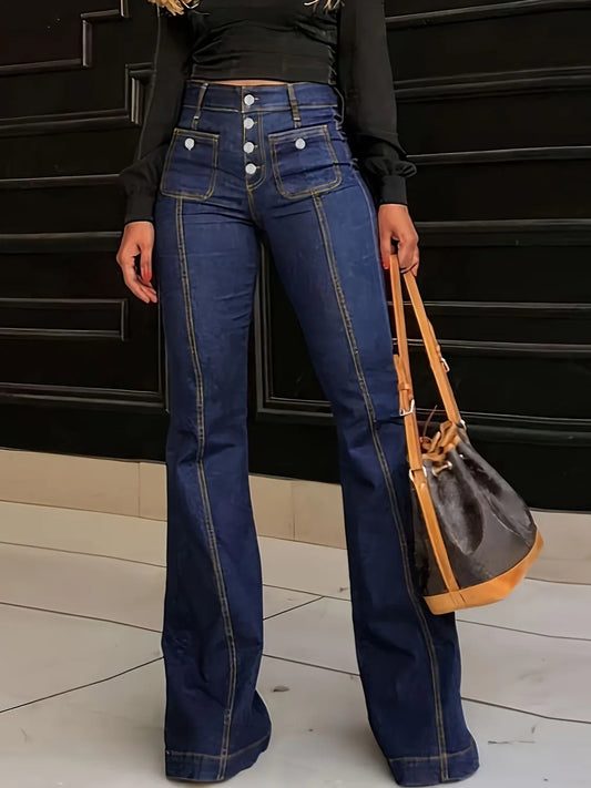 Flare Jeans with Pockets Medium