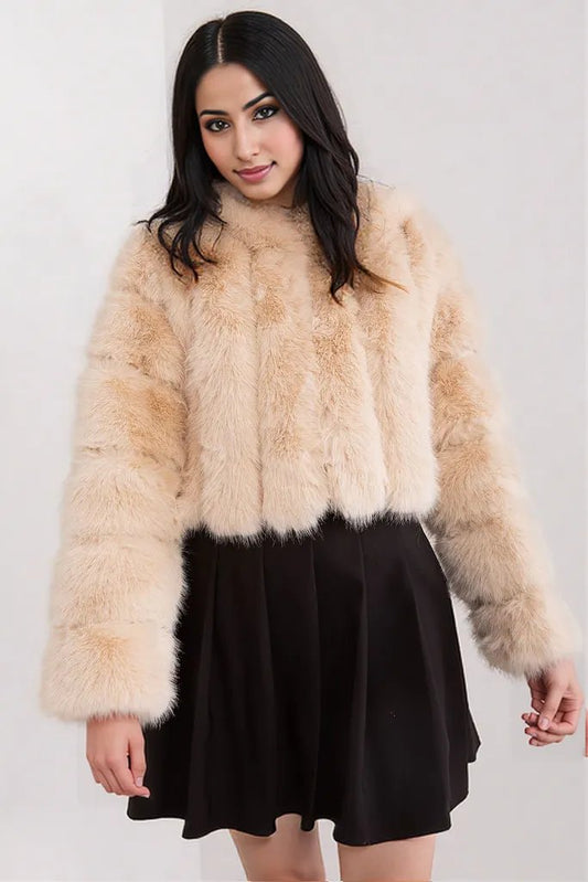 Jacket model 189518 AT beige