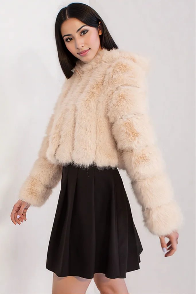 Jacket model 189518 AT beige