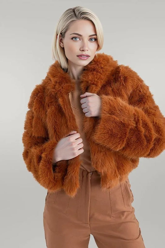 Jacket model 189521 AT brown