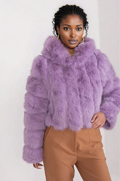 Jacket model 189522 AT violet