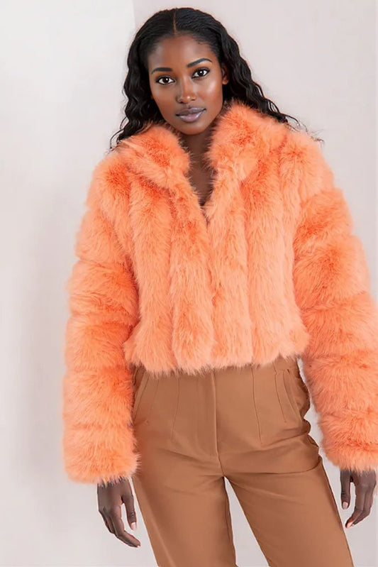 Jacket model 189524 AT orange