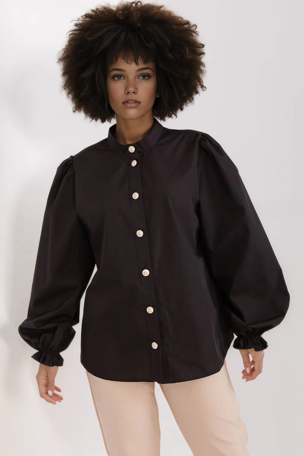 Lakerta Long sleeve shirt black