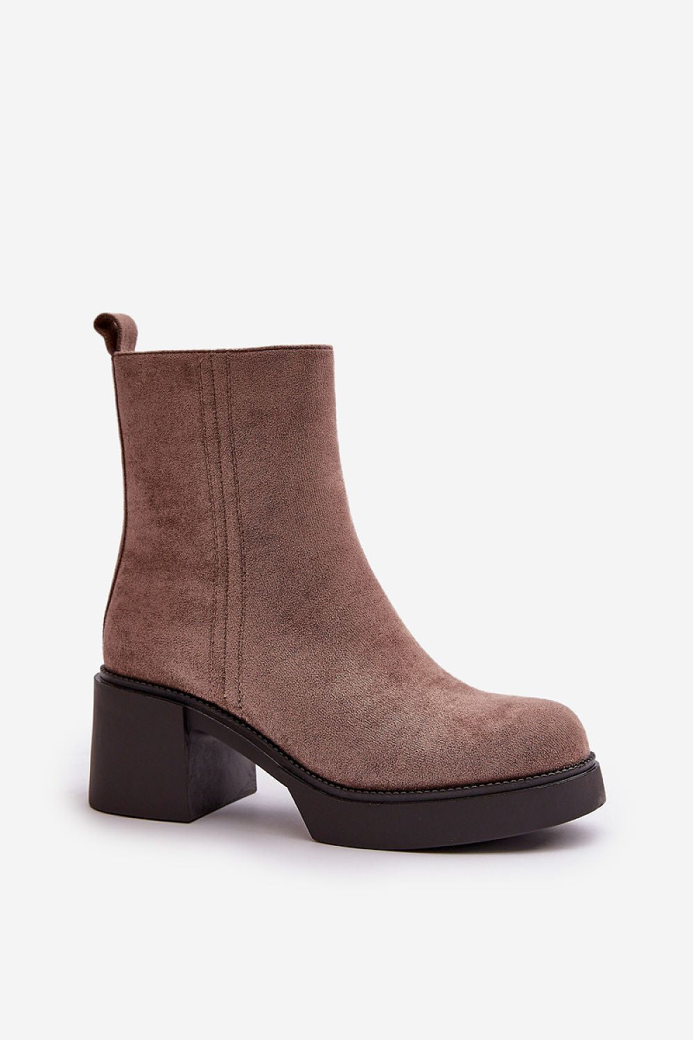 Eco Suede Heel boots