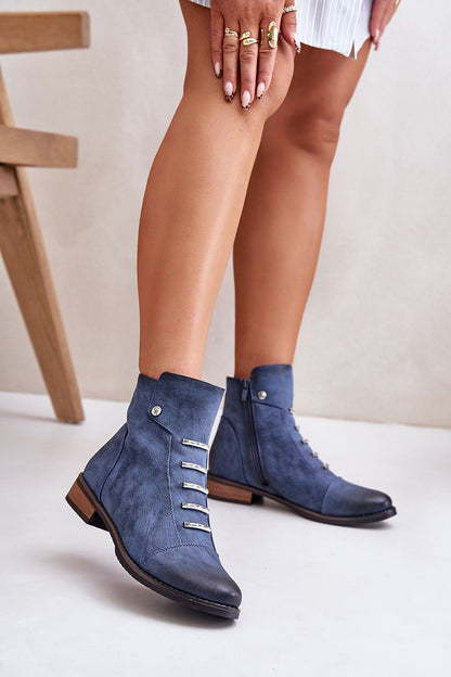 Jezzi Boots blue